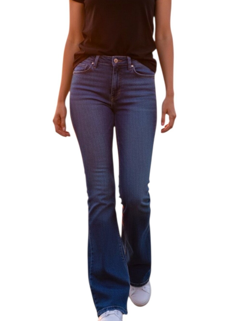 Calvin Klein Vintage Jeans Flare High-Rise 80s sz 6 Brook Shields Denim Iconic